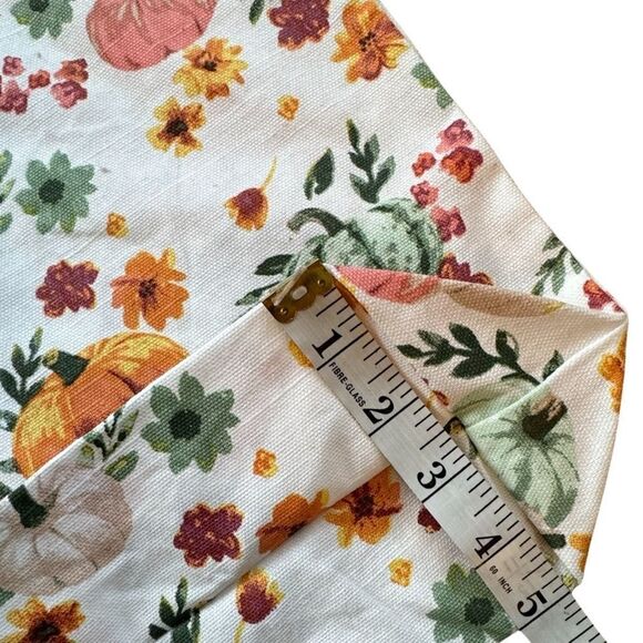 Envouge 100% Printed Canvas Fall Pumpkin Harvest Tote Bag NWT - Picture 4 of 9